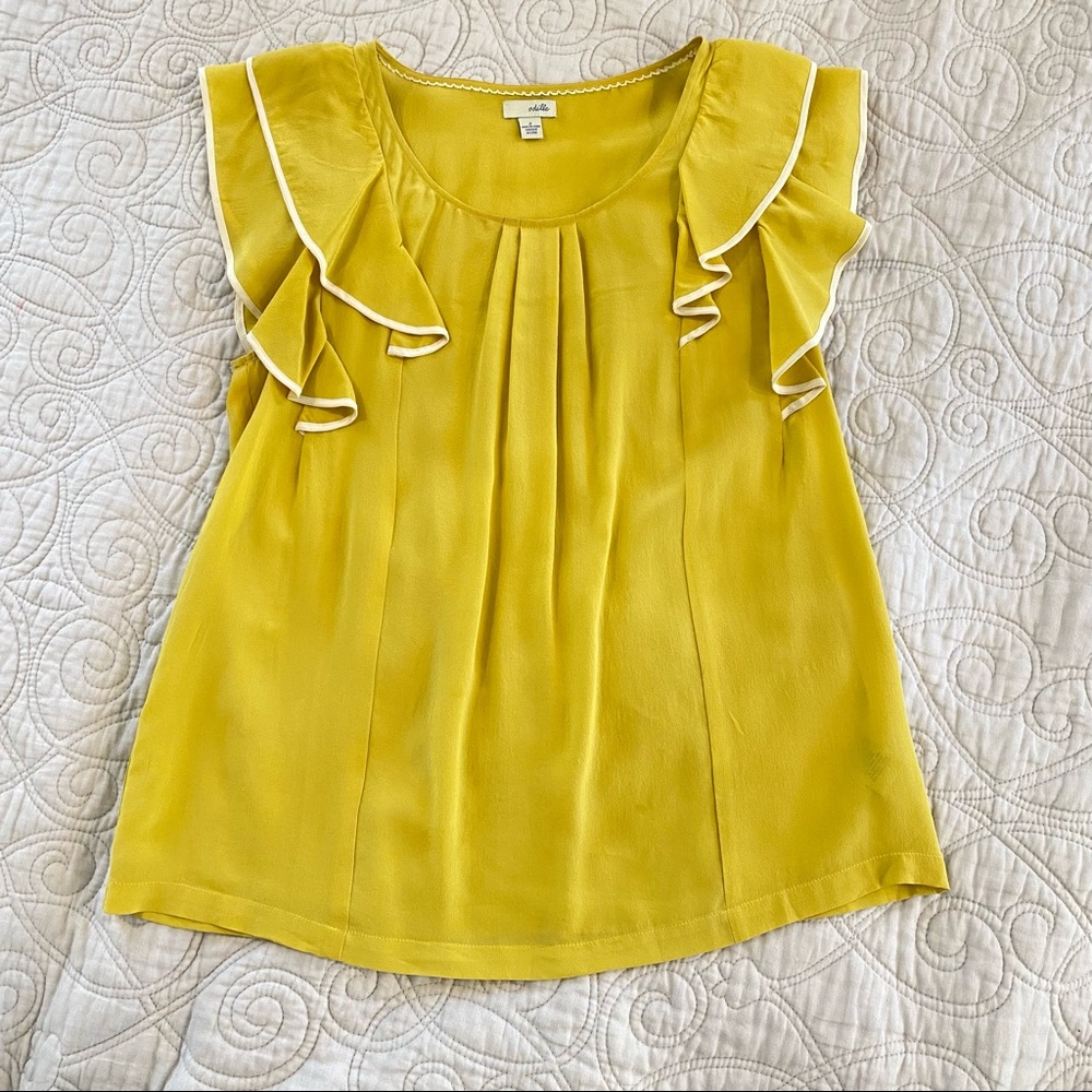 Anthropologie • Odille silk blouse